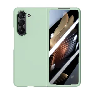 Yeni Trendy Galaxy Z Fold 5 telefon kılıfı s buzlu PC cep telefonu kılıfı telefon kılıfı Samsung Galaxy Z Fold 5 vaka moda z fold 4 kapak