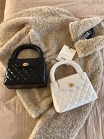 Sac pour femme en tissu PU matelassé, sac bandoulière personnalisé avec logo, style de créateur, tendance mode