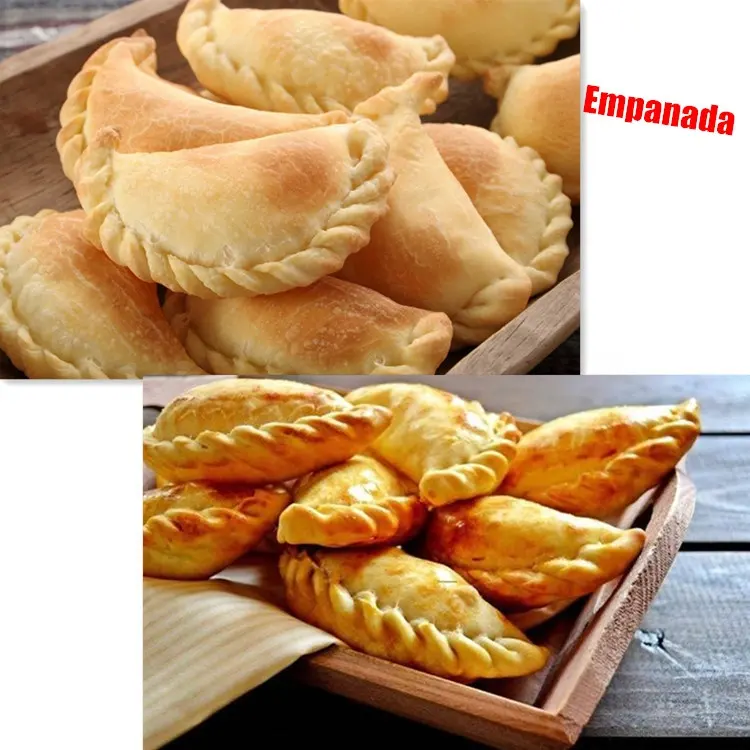 Industrielle Empanada Hersteller Knödel Maschine Halbmond Form Hersteller Knödel machen Maschine