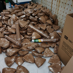 DD2317 – Doublures rondes en fibre de coco pour paniers suspendus, remplacement de tapis en fibre de palmier, doublure en fibre de coco pour jardinière - Product Image 6