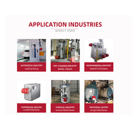 Quemador de Combustible Diésel Industrial y Comercial G2X con Encendido Automático, Quemadores de Combustión de Aceite Ligero para Cabina de Pintura o Caldera de Vapor