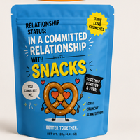 Sachet refermable personnalisé imprimé pour snacks, noix, amandes et cachous, qualité alimentaire, avec fermeture éclair
