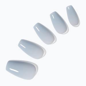 Dessing Diva Ataúd Uñas Artificiales Azul Gris Color - Product Image 1