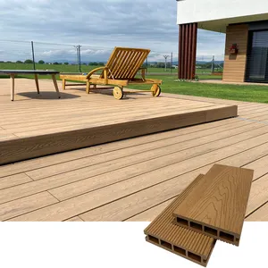 Garden composite decking outdoor WPC decking High quality wood plastic composite decking