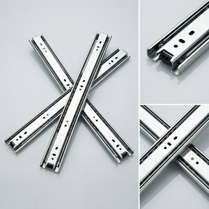 Meilong อุปกรณ์ฮาร์ดแวร์3พับแบริ่งบอลต่อลิ้นชักช่องคีย์บอร์ดคอมพิวเตอร์แบบซ่อน - Product Image 2