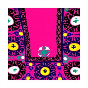 Couverture brodée traditionnelle, couverture en patchwork artisanale, couverture brodée ethnique, couverture décorative faite à la main, couverture florale traditionnelle - Product Image 5