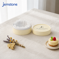 Boîte à gâteau en tube de carton kraft de qualité alimentaire, design personnalisé, luxe, cylindrique, pour cheesecake, emballage en tube de papier