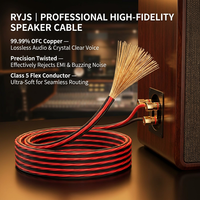 Conception de paire torsadée unique RVS2*2.5, forte performance anti-interférence, transmission de signal stable pour les systèmes d'alarme incendie