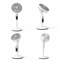Ventilateur portable rechargeable mini avec lumières, port de charge, batterie LiFePO4, panneau solaire, répulsif anti-moustiques domestique et tue-insectes