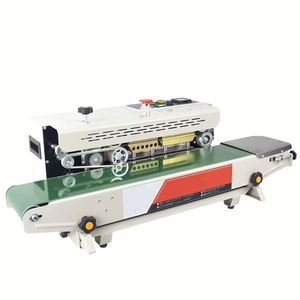 Machine de scellage continu de sachets pour bâtonnets glacés, machine de scellage thermique électrique horizontale continue en aluminium - Product Image 1