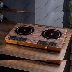 Estufa Eléctrica de Acero Inoxidable de 3500W con 2 Quemadores, Placa Calefactora Infrarroja Multifunción con Control Táctil para Hogar, Exteriores, Autocaravanas y Automóviles - Product Image 4