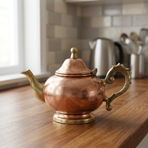 กาน้ำชาทองแดงแท้ - Product Image 1