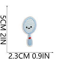Mini ballon de football sport broderie décoration Patch autocollants bricolage dessin animé Badminton brodé tissu patchs anglais lettre 3D