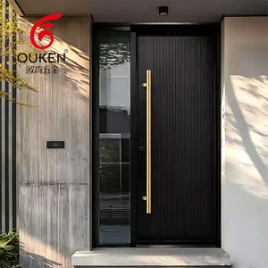 Adjustable Long Handles Pulls T-bar Kitchen Cabinet Wardrobe Brushed Finish Modern Round Brass <strong>Door</strong> Pull Easy Installation - Product Image 6