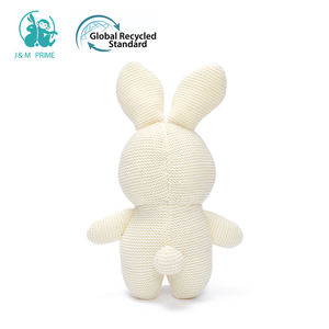 Vendita calda su misura 20cm di coniglio all'uncinetto giocattoli di peluche fatti a mano Amigurumi Easter Bunny giocattoli per bambini - Product Image 4
