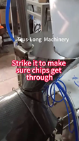 Machine d'emballage VFFS à 4 fonctions avec peseuse pour snacks soufflés, chips de pommes de terre, chips de fromage, chips de banane, chips croustillantes et crackers