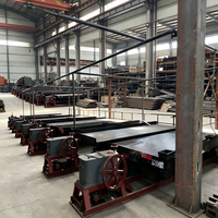 Table de secouage minérale robuste 6S, machine de séparation gravimétrique pour la concentration de l'or fin