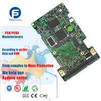 Carte de circuit imprimé rigide-flexible double face FR-4 Gerber Manufacturing, assemblage électronique de contrôle industriel PCBA, solution tout-en-un