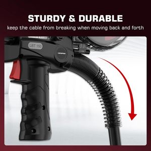 مسدس لحام ARCCAPTAIN LBT 150 للحام الألومنيوم 150 أمبير بموصل أوروبي 10 أقدام صيني لـ MIG200/MIG250/MIG200FIT - Product Image 6