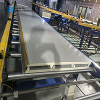 Bahan Bangunan Gudang Cold Room, Panel Sandwich PIR Aluminium 50mm Anti Api, Anti Air, dan Terisolasi