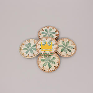 Posavasos con incrustaciones de fregona de ratán moderno ecológico de alta calidad para utensilios de cocina de mesa al por mayor hecho a mano listo para exportar Vietnam - Product Image 3