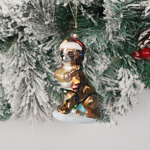 Fournitures de décoration de noël lumières de noël autres décorations de noël moule en <span class=keywords><strong>verre</strong></span> soufflé - Product Image 2