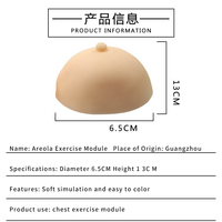 Offre Spéciale : Moule d'entraînement 3D en silicone pour microblading, qualité alimentaire, réaliste, pour maquillage permanent, paire de seins et mamelons sexy
