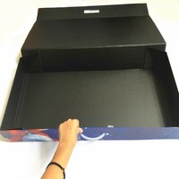 Benutzer definiertes Logo Große Luxus Magnetic Close Papier boxen für Damen handtaschen Skateboard Versand Kunden spezifisches Logo Magnet deckel Box