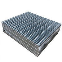 Caillebotis en acier porteur ventilé pour parking multi-niveaux, structure surélevée anti-rouille, OEM