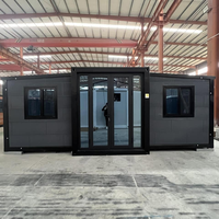 Conteneur Extensible de Haute Qualité 20/30/40 pieds – Maison Mobile Préfabriquée, Appartement Modulaire, Atelier ou Hôtel à Châssis Acier