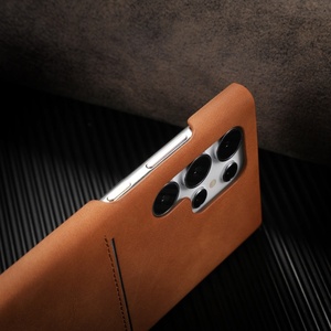 Funda de Piel Sintética de Oveja con Ranuras para Tarjetas, Estilo Ejecutivo, para <span class=keywords><strong>Samsung</strong></span> A15 A55 A54 A34 S25 Ultra S24Ultra S23 Ultra - Product Image 5