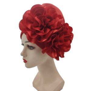 ฮิญาบผ้าโพกศีรษะปักเลื่อมแวววาวล่าสุดสำหรับผู้หญิง,ผ้าโพกหัวแบบแอฟริกันสำหรับสวมศีรษะอัตโนมัติแบบแอฟริกัน - Product Image 6