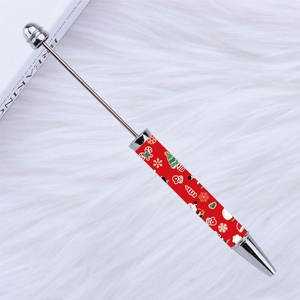 2025 New Arrival Cheap Plastic Printed Logo CC LC Christmas Halloween Ballpoint <b>Pen</b> Cartoon Beads Durable <b>Gift</b> Wholesale DIY - Product Image 6