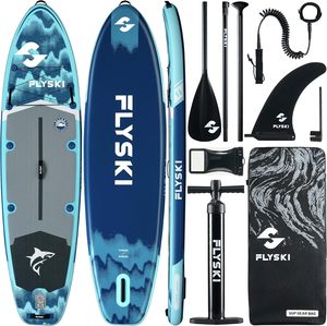 Planche de <span class=keywords><strong>paddle</strong></span> <span class=keywords><strong>gonflable</strong></span> iSUP, ensemble complet, entrepôt Allemagne, SUP Premium Drop Stitch - Product Image 1