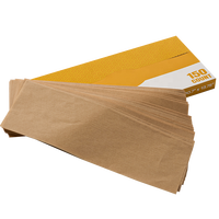 Feuilles de papier parchemin robustes pour la cuisson Feuilles de papier sulfurisé demi-parchemin prédécoupées non adhésives et sans fuite