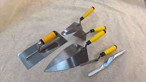 أداة بناء، أدوات أسمنتية بمقبض مطاطي وشفرة مدببة، مالج للبناء يستخدم في أعمال البناء - Product Image 6