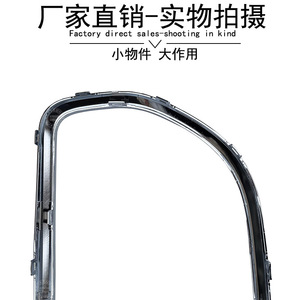 กรอบกระจังหน้าสำหรับบีเอ็มดับเบิลยู มินิ เอฟ56 2022 แอลซีไอ วัสดุ ABS สีดำเคลือบไฟฟ้า - Product Image 4