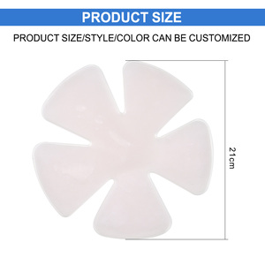 Maux de tête Ice Pack Garder au frais Apaisant Fièvre Migraine Gel Forme de pétale 21x21cm Cold Packs Riding Cooling Helmet Ice Liner - Product Image 5