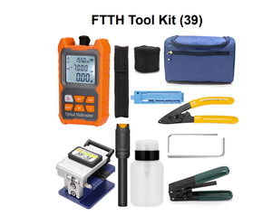 Kit de Herramientas de Fibra Óptica, Medidor de Potencia Óptica FC6S, Cortadora de Fibra, WiFi 4G 3G FTTH 10g 1310/1550nm, Conectores SC de Alta Estabilidad, 3 Años de Garantía - Product Image 3
