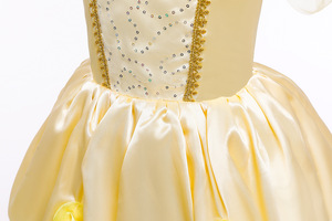 Disfraz de Princesa de la Bella y la Bestia para Niñas, Vestido de Fiesta Infantil, Disfraz de Navidad - Product Image 6