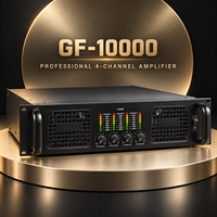 Amplificateur de puissance professionnel 2U 4 canaux classe H 4x1000W pour événements extérieurs, DJ, scène, équipement sonore PA