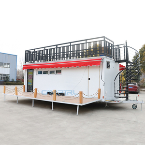 Camion de restauration entièrement équipé pour kebabs, personnalisable pour l'Europe et les États-Unis, chariot de vente ambulant pour bubble tea, café, hot-dogs, remorque alimentaire mobile - Product Image 4