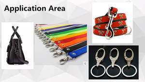 Mousqueton pour sac à écharpe, 2 pièces, fermoir à pince pivotant, soutien-gorge arc-en-ciel, vente en gros - Product Image 6