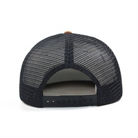 Casquette de baseball en maille à sept panneaux à visière plate, style hip-hop, avec logo brodé personnalisé, casquette de camionneur, rayures quatre saisons, directement de l'usine