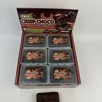 Jouet anti-stress à presser en forme de griffe de chat, texture croquante, imitation chocolat croustillant, à récupération lente, unisexe, 14 ans et plus, lot de 12 pièces