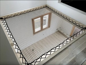 Redes de seguridad para interiores y hamacas con malla de polipropileno/poliéster/nailon de 5x5 cm, protección anticaídas, servicio de corte - Product Image 5