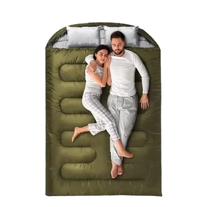 <span class=keywords><strong>Sac</strong></span> <span class=keywords><strong>de</strong></span> <span class=keywords><strong>couchage</strong></span> double Lloydberg pour temps froid pour adultes, taille <span class=keywords><strong>Queen</strong></span>, deux personnes, imperméable, polyester léger, <span class=keywords><strong>sac</strong></span> <span class=keywords><strong>de</strong></span> camping et <span class=keywords><strong>de</strong></span> randonnée - Product Image 5