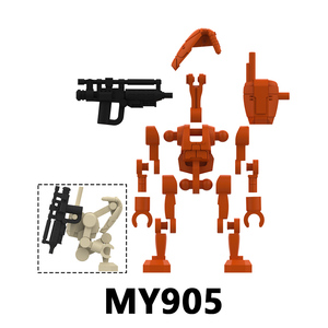 MY901-905 bataille commandement sécurité pilote droïde guerres spatiales Mini recueillir des blocs de construction en plastique éducatifs pour enfants cadeau jouets - Product Image 6