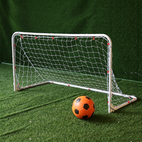 But de football portable pour enfants, avec cadre en fer robuste, design mobile, ballon de football inclus, garantie de 12 mois, Vance Sports