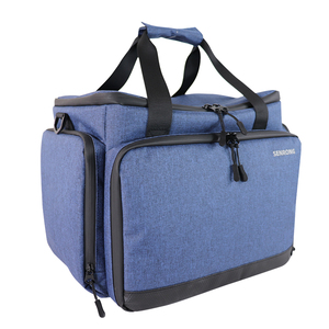 Sac isotherme pliable grande capacité pour pique-nique, pêche et extérieur, motif léopard, 300D, imperméable, sac à déjeuner portable, sac isotherme pour voiture - Product Image 6